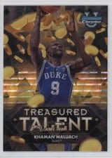 2024-25 Bowman University Chrome Sapphire Treasured Talent Khaman Maluach #TT-4 card