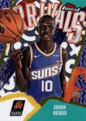 2025-26 Finest Arrivals Khaman Maluach #A-10 card
