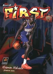 2025-26 Finest First Khaman Maluach #F-10 card