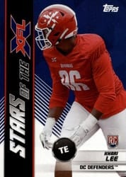 2020 Topps XFL Stars of the XFL Khari Lee #24 card