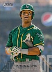 2018 Stadium Club Base Set Khris Davis #297 card