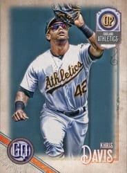 2018 Topps Gypsy Queen Base Set Khris Davis #208c card
