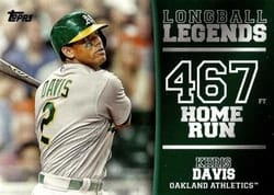 2018 Topps Longball Legends Khris Davis #LL-39 card