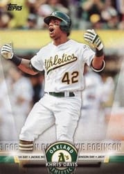 2018 Topps Topps Salute (Series One) Khris Davis #TS-11 card