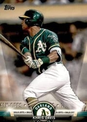 2018 Topps Topps Salute (Series Two) Khris Davis #S-10 card