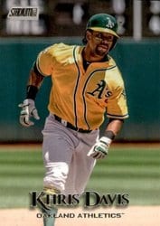 2019 Stadium Club Base Set Khris Davis #109 card