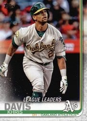 2019 Topps Base Set Khris Davis #189 card