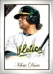 2019 Topps Gallery Base Set Khris Davis #51 card
