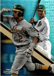 2019 Topps Gold Label Base Set Khris Davis #48 card