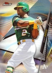 2020 Finest Base Set Khris Davis #102 card