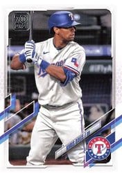 2021 Topps Base Set Khris Davis #584 card