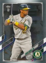 2021 Topps Chrome Ben Baller Edition Base Set Khris Davis #216 card
