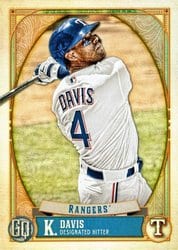 2021 Topps Gypsy Queen Base Set Khris Davis #43 card