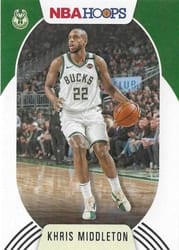 2020-21 Hoops Base Set Khris Middleton #176 card