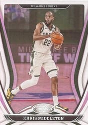 2020-21 Panini Certified Base Set Khris Middleton #87 card