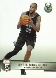 2021-22 Donruss Elite Base Set Khris Middleton #44 card