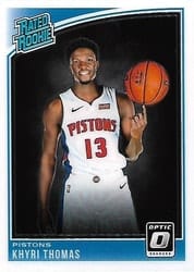 2018-19 Donruss Optic Base Set Khyri Thomas #173 card