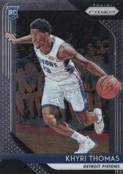 2018-19 Panini Prizm Base Set Khyri Thomas #122 card