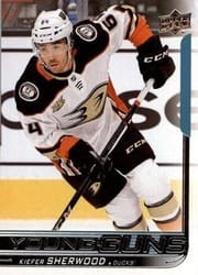 2018-19 Upper Deck Base Set Kiefer Sherwood #220 card