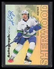 2025-26 Flair Autographics Kiefer Sherwood #A-KS card