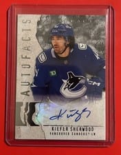2025-26 Upper Deck Artifacts Autofacts Kiefer Sherwood #AF-KS card