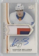 2020-21 Upper Deck Premier Acetate Rookie Autograph Patch Kieffer Bellows #AR-KB card