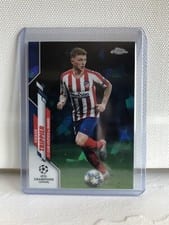 2019 Topps Chrome UEFA Champions League Sapphire Kieran Trippier Green #8 card