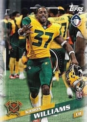 2019 Topps AAF Base Set Kieron Williams #29 card