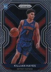 2020-21 Panini Prizm Base Set Killian Hayes #270 card