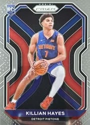 2020-21 Panini Prizm Base Set Killian Hayes #270 card
