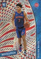 2020-21 Panini Revolution Base Set Killian Hayes #134 card
