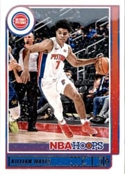 2021-22 Hoops Winter Base Set Killian Hayes #175 card