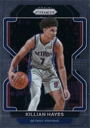 2021-22 Panini Prizm Base Set Killian Hayes #101 card