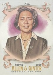 2021 Topps Allen & Ginter Base Set Kim Ng #226 card