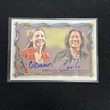 2023 Topps Allen & Ginter Dual Autographs Kim Ng / Caroline O'Connor #DA-NO card