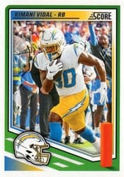 2025 Score Base Set Kimani Vidal #34 card