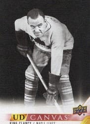 2022-23 Upper Deck UD Canvas King Clancy #C241 card