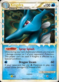 HS—Unleashed Kingdra #85 card