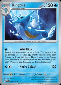 2023 Paradox Rift Kingdra #32 card