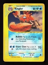 2002 Expedition Base Set Kingler #15 card