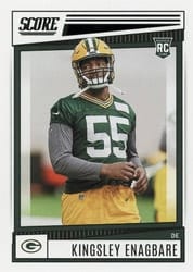2022 Score Base Set Kingsley Enagbare #318 card