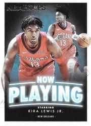 2020-21 Hoops Now Playing Kira Lewis Jr #SS-10 card