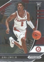 2020 Panini Prizm Draft Picks Base Set Kira Lewis Jr #64 card