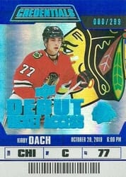 2019-20 Upper Deck Credentials Base Set Kirby Dach #146 card
