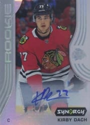 2019-20 Upper Deck Synergy Base Set Kirby Dach #98 card