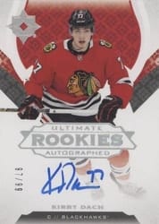 2019-20 Upper Deck Ultimate Collection Base Set Kirby Dach #198 card