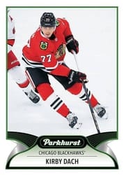 2021-22 Parkhurst Base Set Kirby Dach #4 card