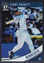 2018 Donruss Optic Base Set Kirby Puckett #108 card