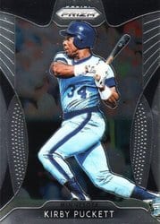 2019 Panini Prizm Base Set Kirby Puckett #251 card