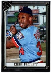 2021 Topps Gallery Base Set Kirby Puckett #159 card